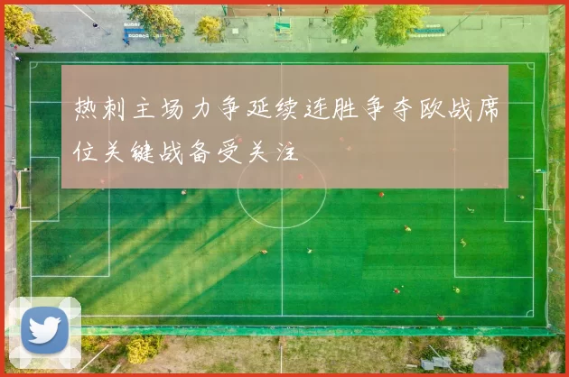 热刺主场力争延续连胜争夺欧战席位关键战备受关注